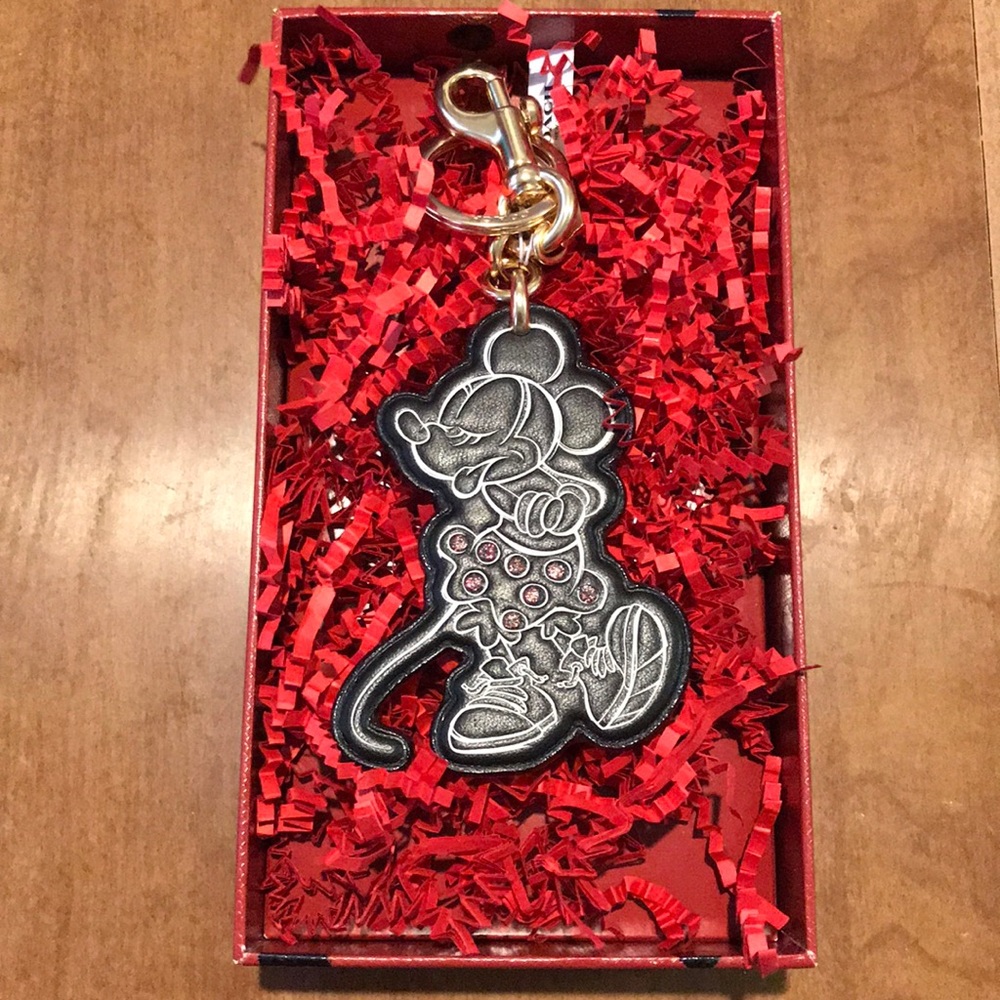 Disney x Coach Minnie Keychain